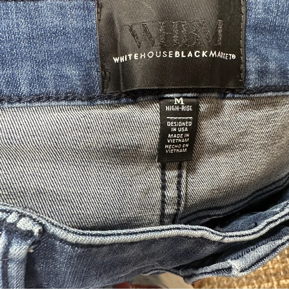 WHBM High Rise Denim Jegging Jeans Medium